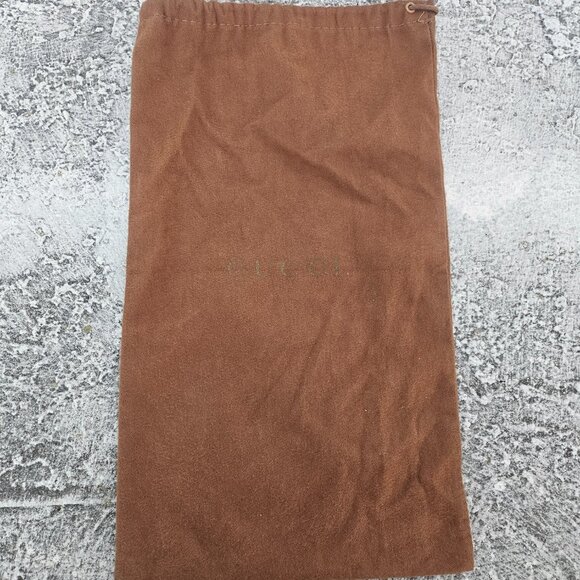 Authentic Gucci Dust Bag Brown Cotton Storage Bag Made in Italy Gucci - Picture 5 of 12